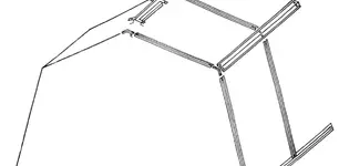 Predĺženie pre skleník NORDPOLEN VALGLAS o 1,04 m