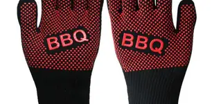 Grilovacie rukavice na grilovanie do 350°C G21 textil / guma  