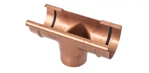 Plastový žľabový kotlík 100/90 mm