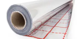 Reflexná hliníková fólia pod podlahové kúrenie
