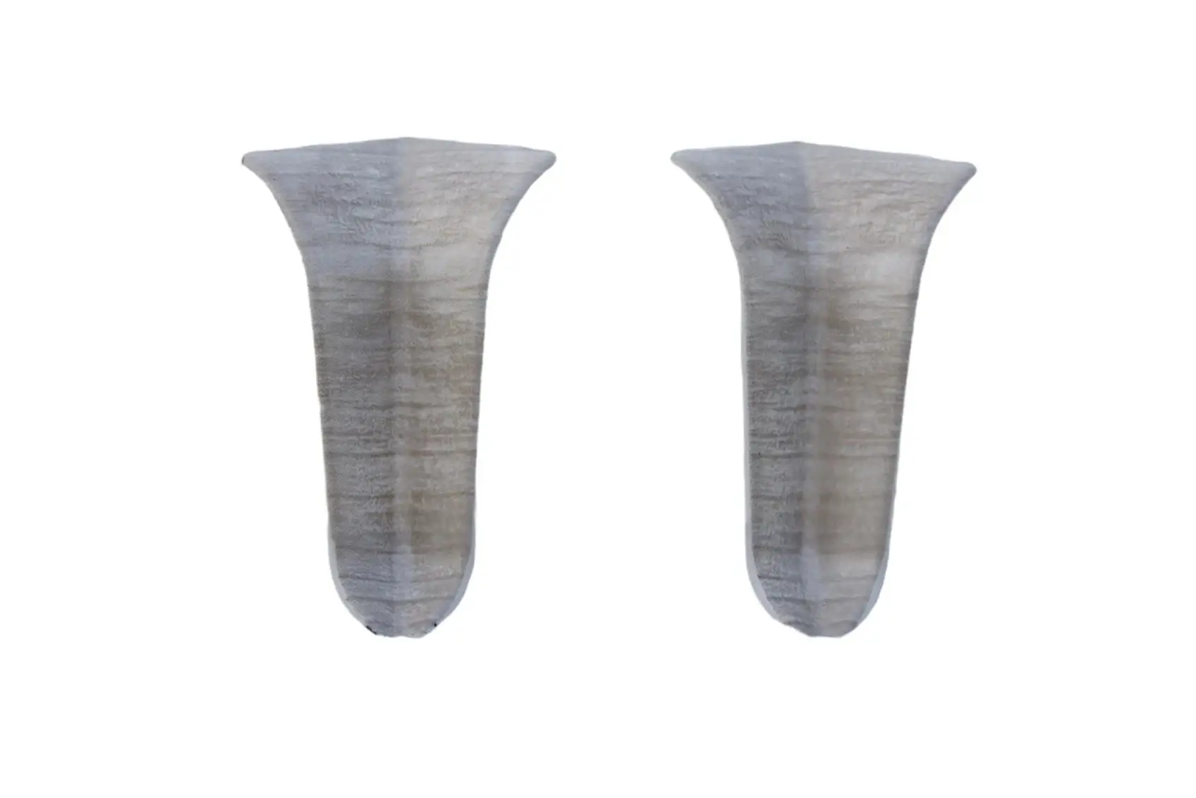 Vnútorný roh PVC soklovej lišty Toronto