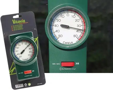 Min-Max teplomer do skleníka