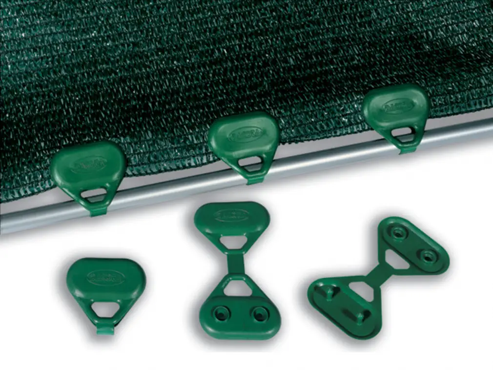 Upevňovací klip pre tieniace siete Covernit