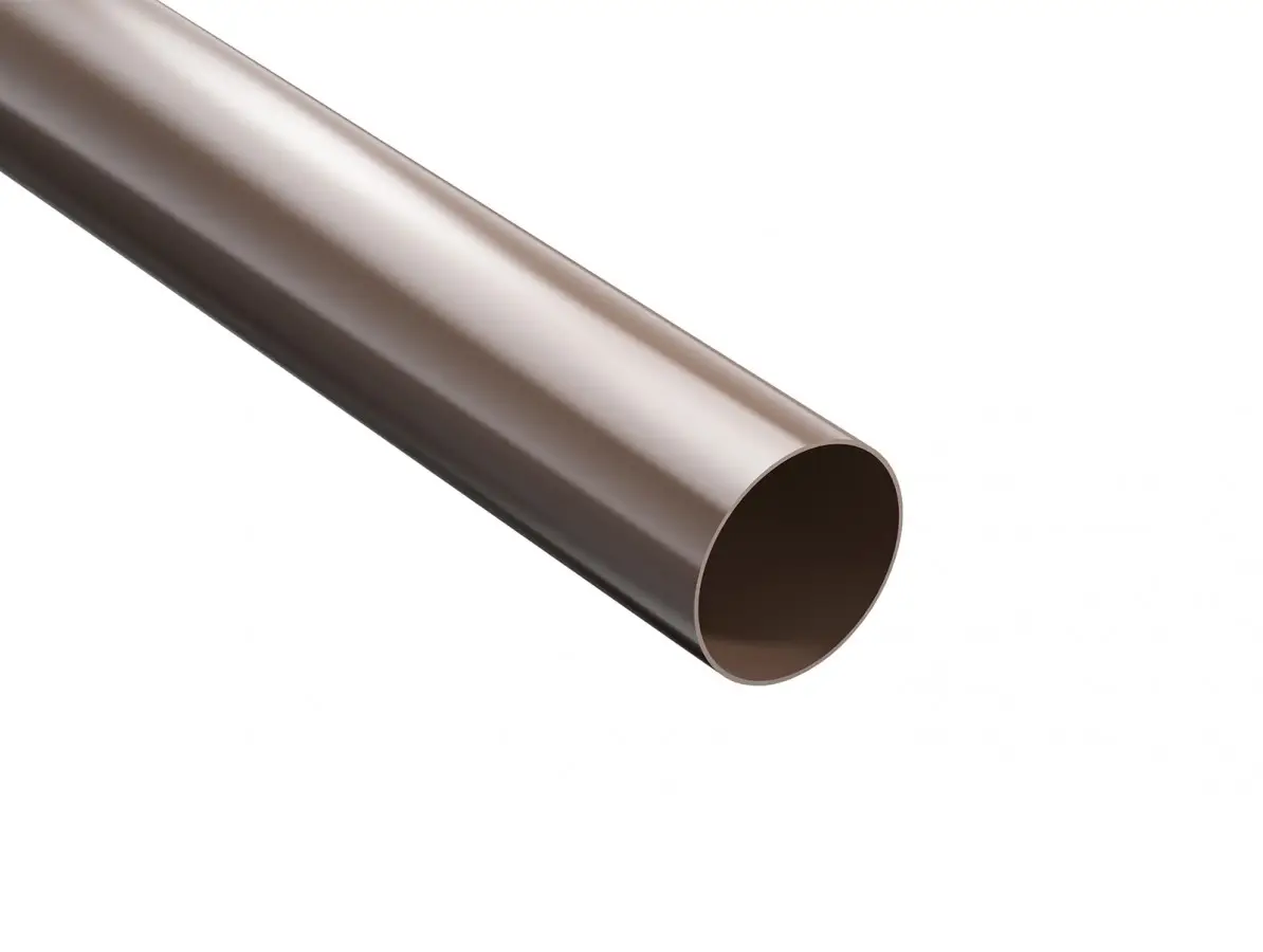 Plastový odkvapový zvod Gutta Aqua hnedá  