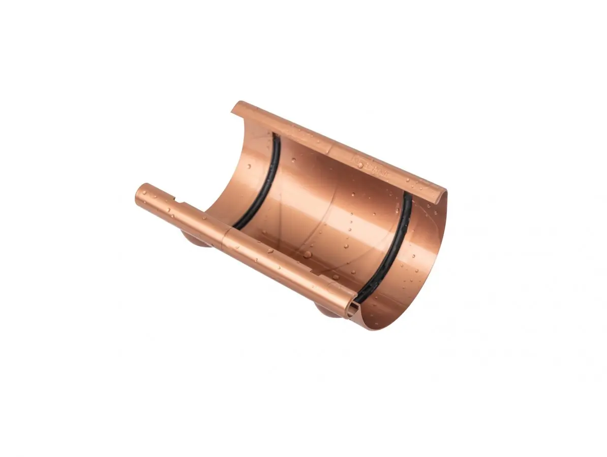 Spojka plastového žlabu 75 mm