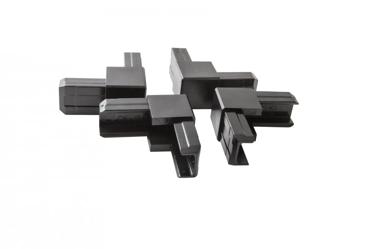 Aluline rohová spojka 4 ks