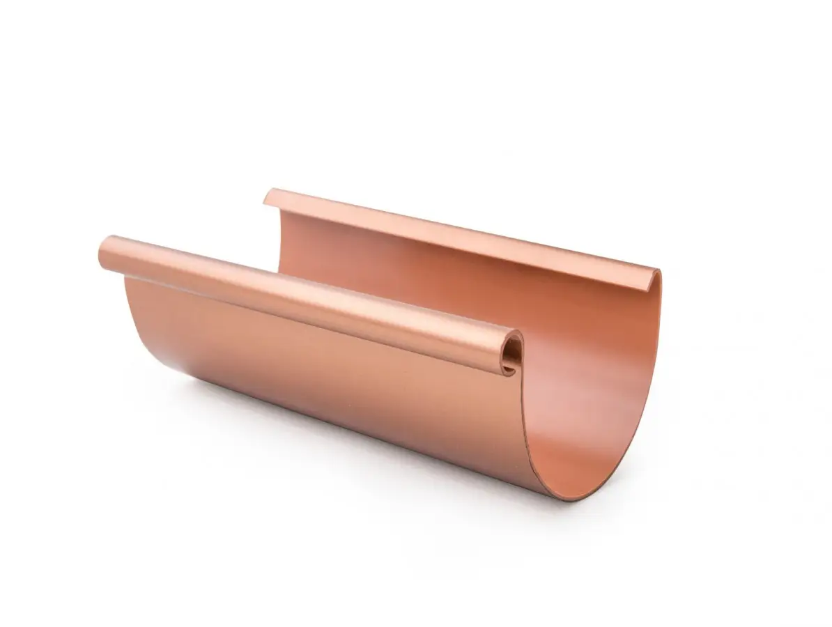 Plastový odkvapový žľab 7.5 x 200 cm