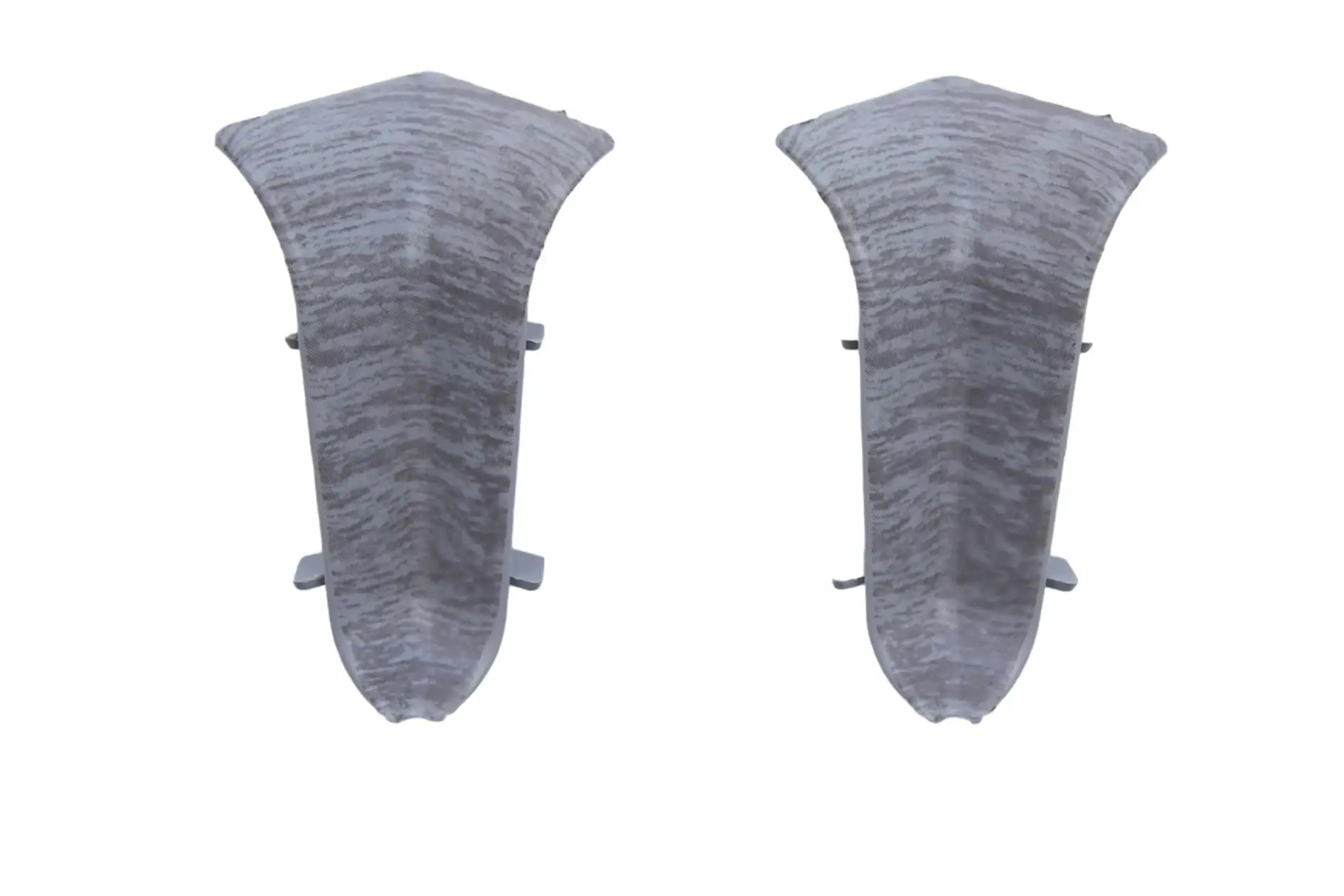 Vnútorný roh PVC soklovej lišty Vancouver