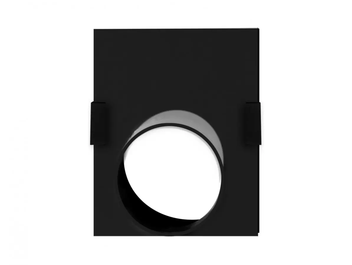 Koncovka betónového žľabu s odtokom 130 x 120 mm