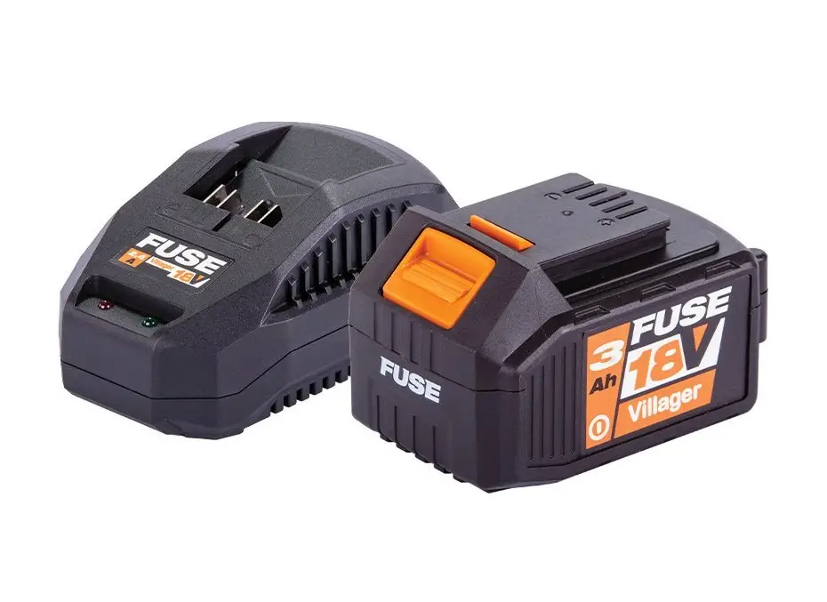 Set 3 Ah batéria + 2,4 A nabíjačka VILLAGER FUSE