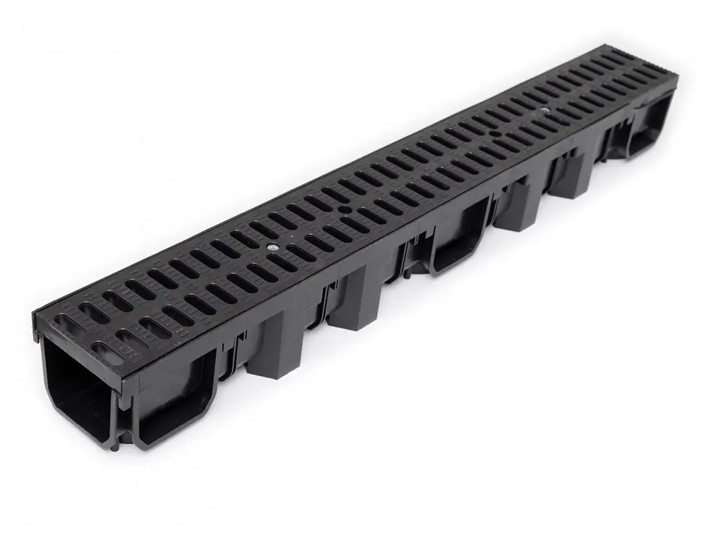 Odvodňovací žľab s PP mrežou (A15) 1000 mm