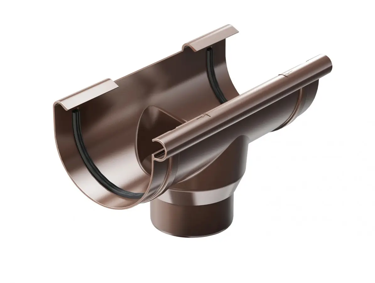 Plastový kotlík Gutta Aqua hnedá  