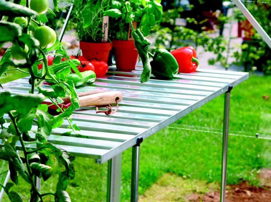 AL sklopná polička do skleníka LANITPLAST Vitavia 0.52 x 1.20 m