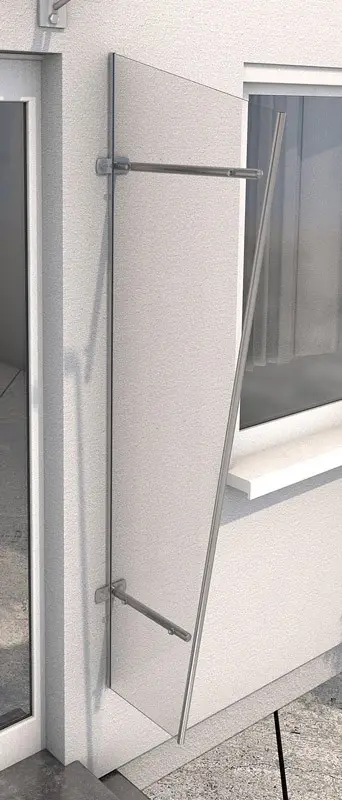 Bočná stena Guttavordach PT/GR strieborná  