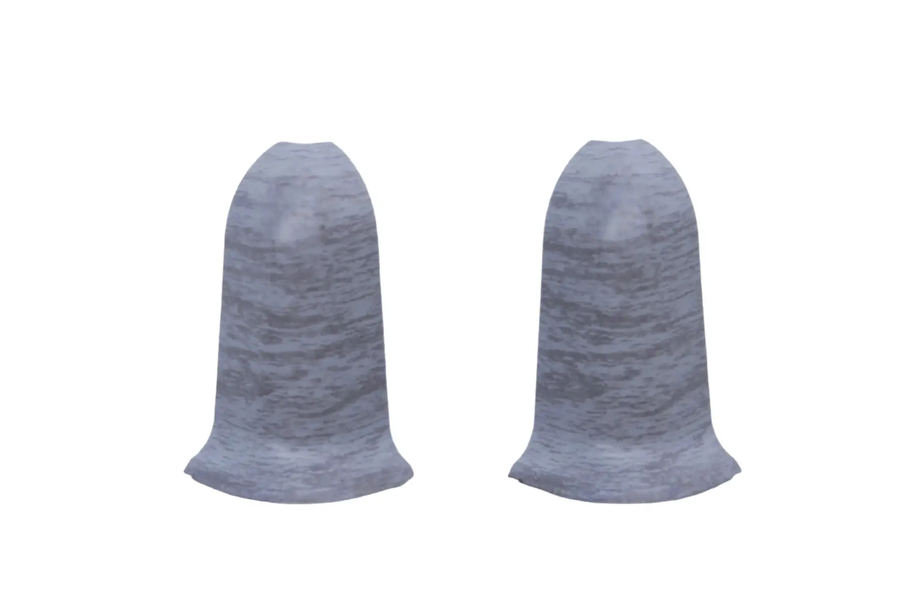 Vonkajší roh PVC soklovej lišty Vancouver