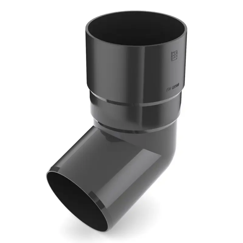 Plastové zvodové koleno Covernit antracit  