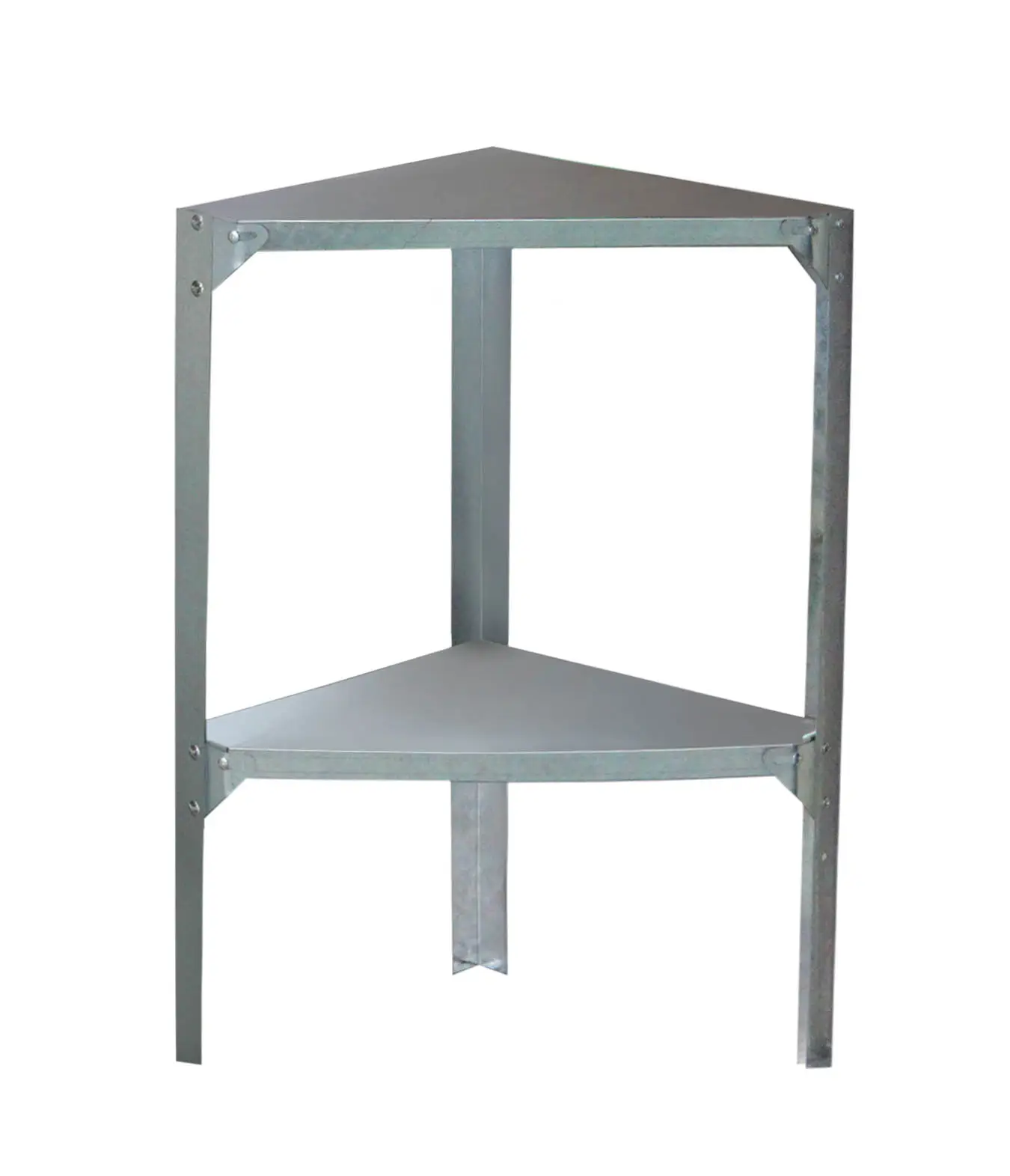 Rohový regál pre záhradné domčeky a skleníky G21