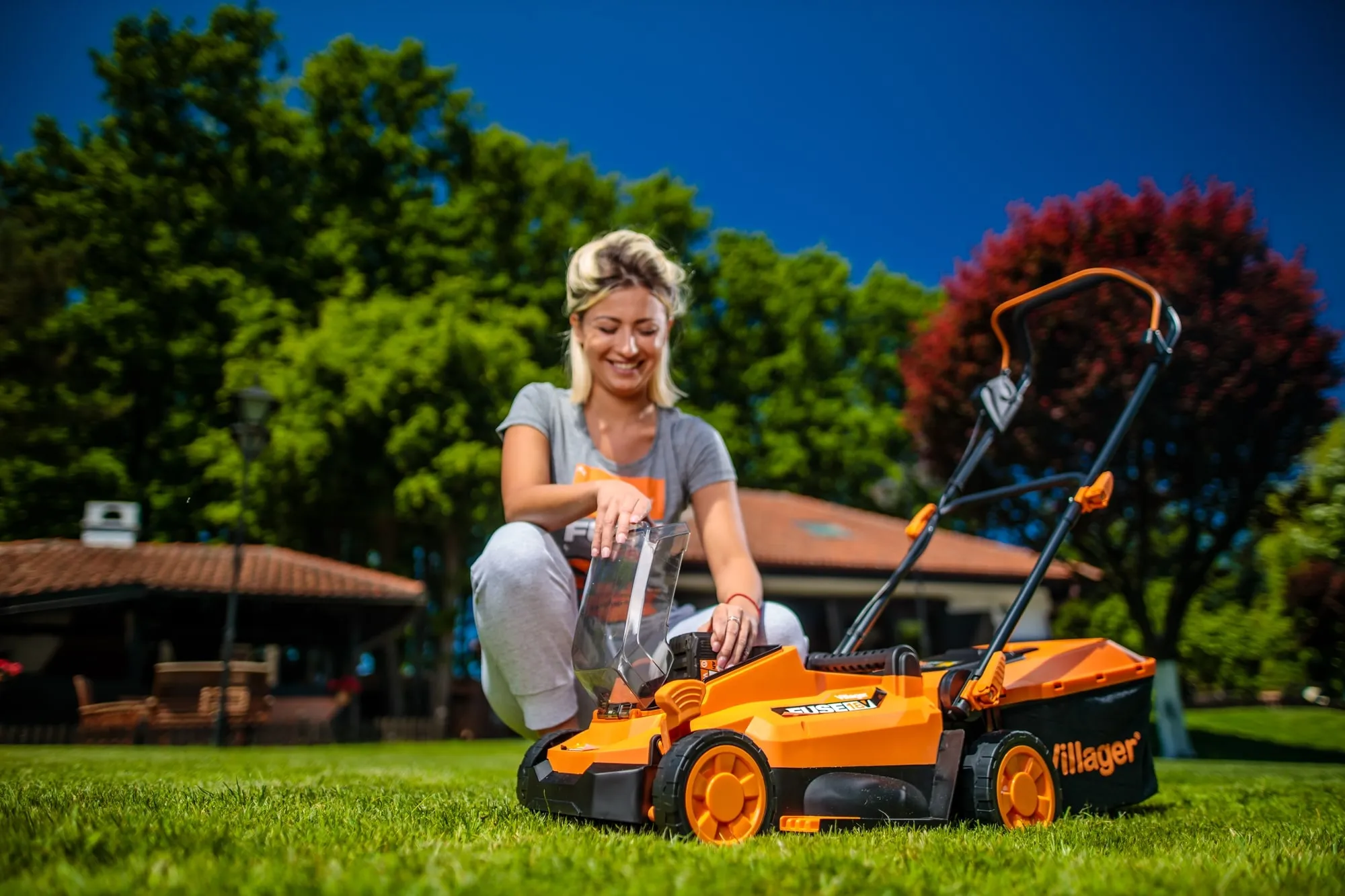 Akumulátorová kosačka VILLAGER FUSE VILLY 2020 E