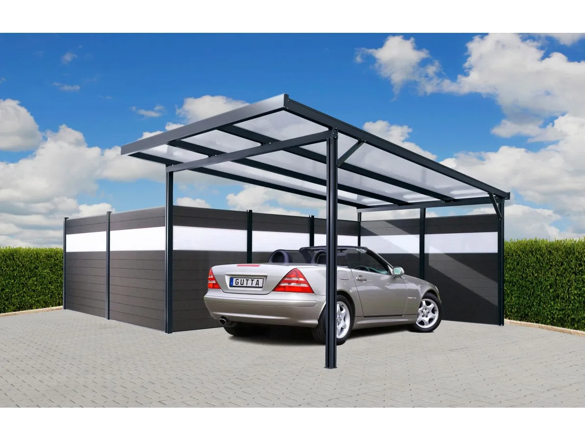 Bočná stena k Carport Premium