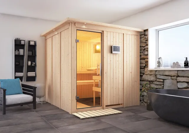Fínska sauna Karibu Rodin