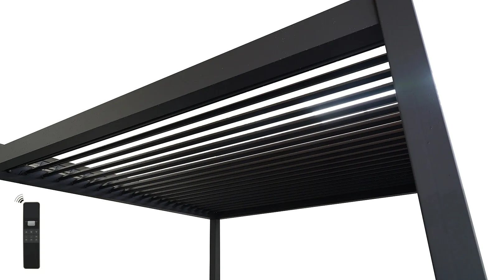 Hliníková pergola LANITPLAST Bioclimatic PREMIUM PLUS