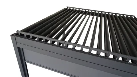 Hliníková pergola LANITPLAST Bioclimatic PREMIUM PLUS