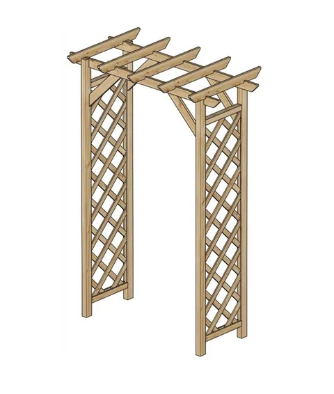 Pergola na ruže LANITPLAST