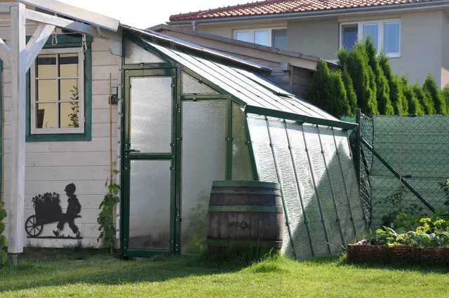 Skleníková prístavba Limes Variant s pravými dverami