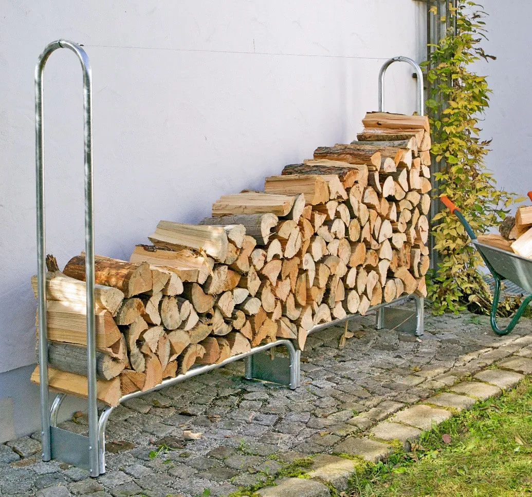 Stojan na drevo SPD 347 x 25 x 144 cm