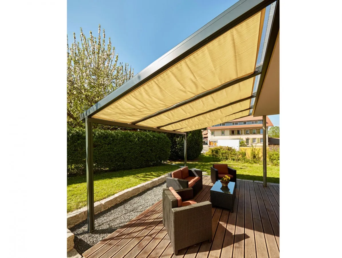 Tienenie pre pergoly Terrassendach Premium
