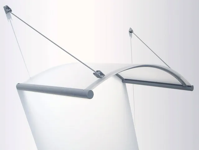 Vchodová strieška Rondo Glass