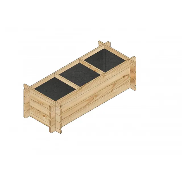 Vyvýšený záhon LANITPLAST Potting 8