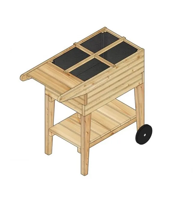 Vyvýšený záhon LANITPLAST Stilt